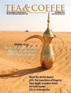 Tea & Coffee Nov 2014: Brazil Update p. 54 Crop to Cup p. 12